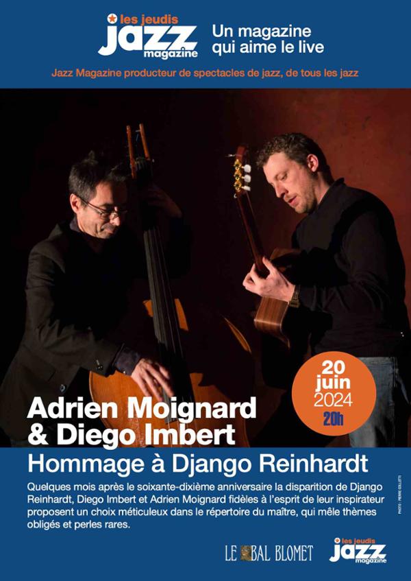 ADRIEN MOIGNARD & DIEGO IMBERT – LES CONCERTS JAZZ MAGAZINE