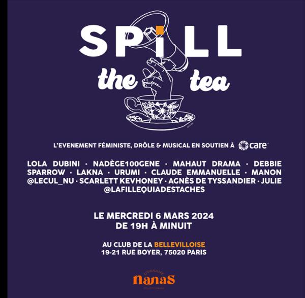 Spill The Tea - Les nanas de Paname