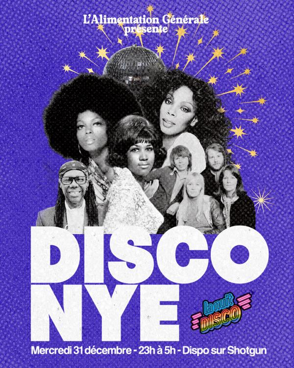 Disco Nye - Nouvel An Disco & Groove !