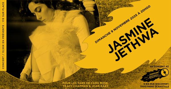 Jasmine Jethwa en concert (côté Records)