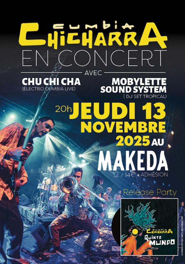 Cumbia Chicharra (Release Quinto Mundo) · Chu Chi Cha · Mobylette Sound System