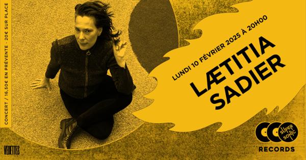 Lætitia Sadier en concert (côté Records)