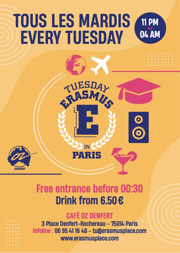 Tuesday Erasmus @ Denfert
