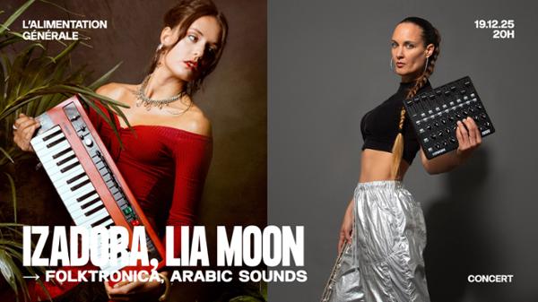 KLUB HABIBEATS - IZADORA + LIA MOON EN CONCERT