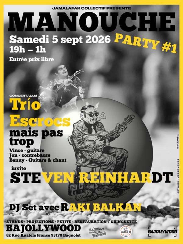  MANOUCHE PARTY #1 — LA GRANDE SOIRÉE DE RENTRÉE DE JAMALAFAK !