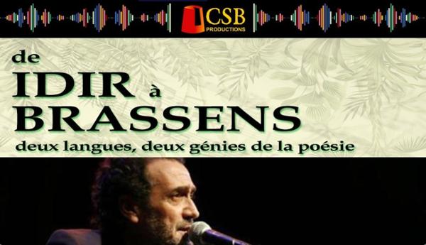 Ven 21/11 : SIDI BEMOL- De Idir à Brassens
