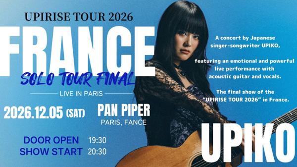 UPIRISE TOUR 2026 – France Solo Tour Final