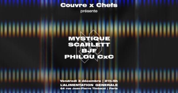 Couvre x Chefs : Mystique, Scarlett, BJF, Philou CxC