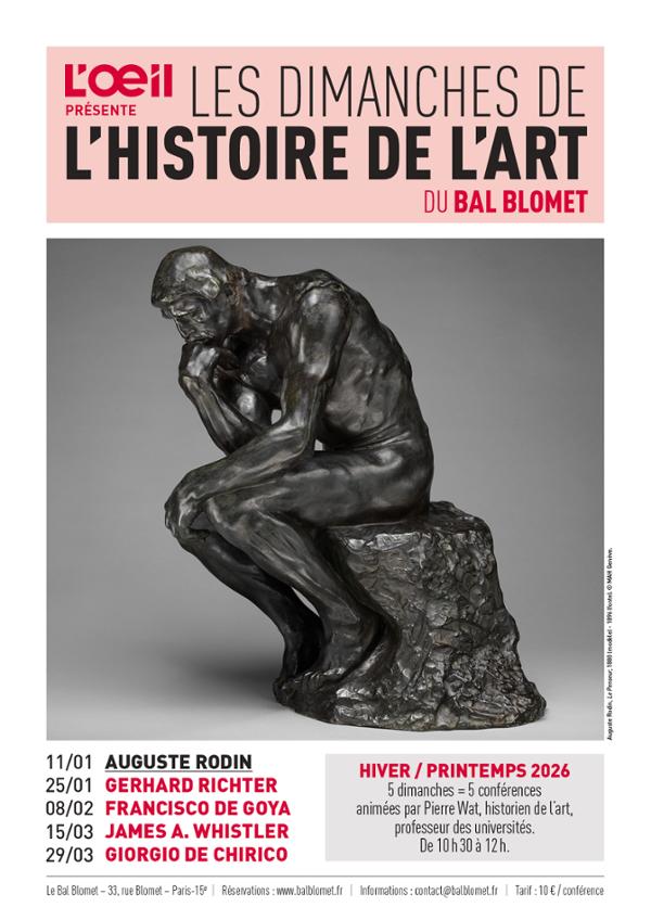DIMANCHES DE L'HISTOIRE DE L'ART – AUGUSTE RODIN