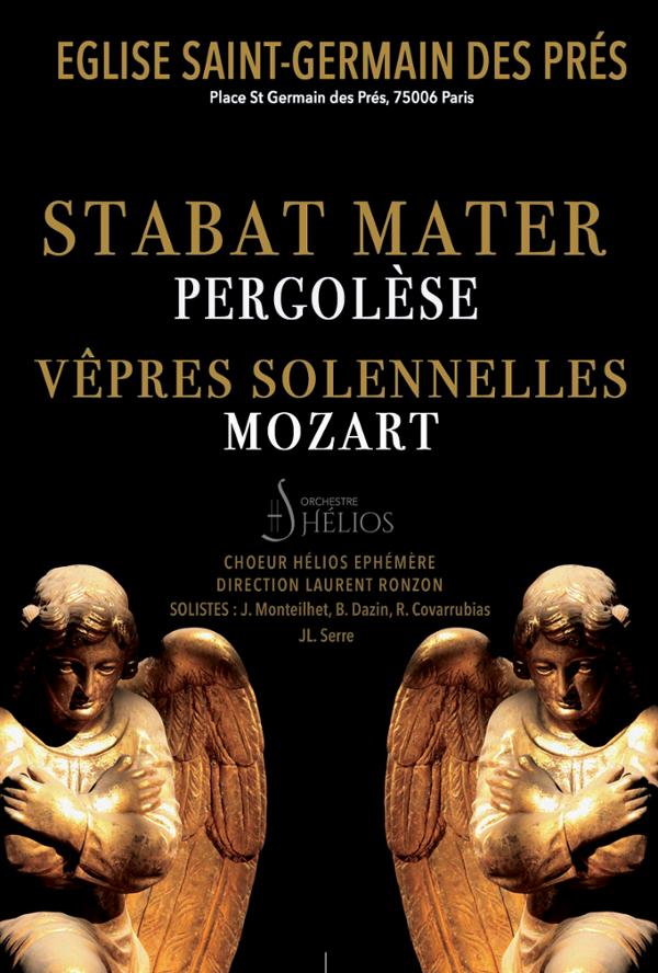 Stabat Mater de Pergolèse / Les Vêpres Solennelles d’un confesseur de Mozart