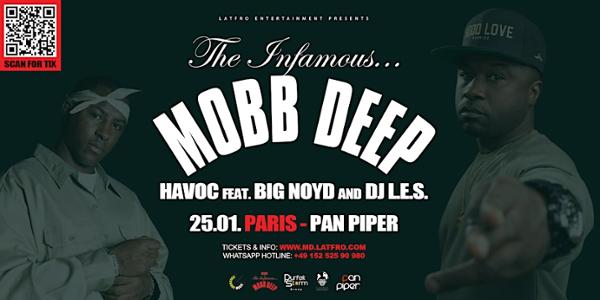 Mobb Deep (Havoc, Big Noyd, DJ.L.E.S.) Live in Paris