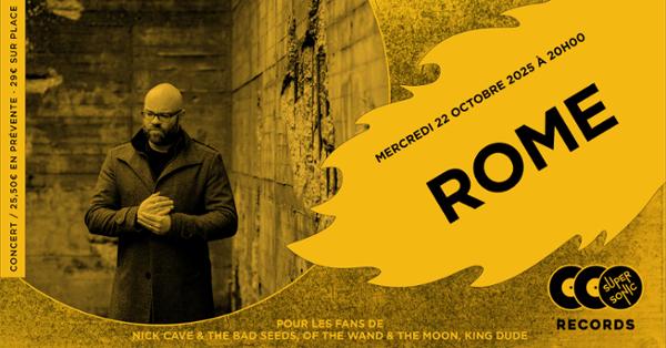 ROME en concert (côté Records)