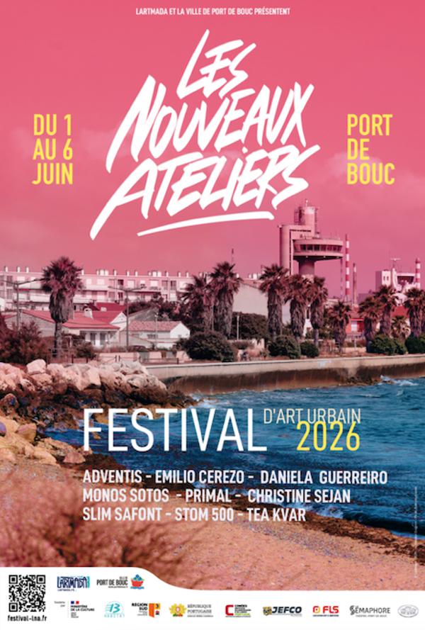 FESTIVAL D ART URBAIN INTERNATIONAL : LES NOUVEAUX ATELIERS À PORT DE BOUC - 13