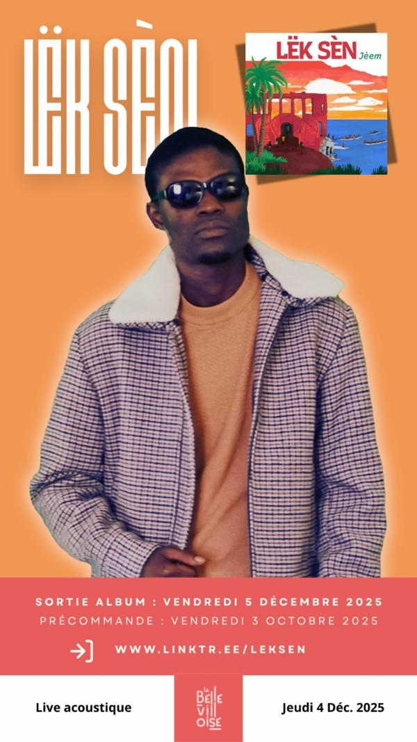 Café-Concert : Lëk Sèn