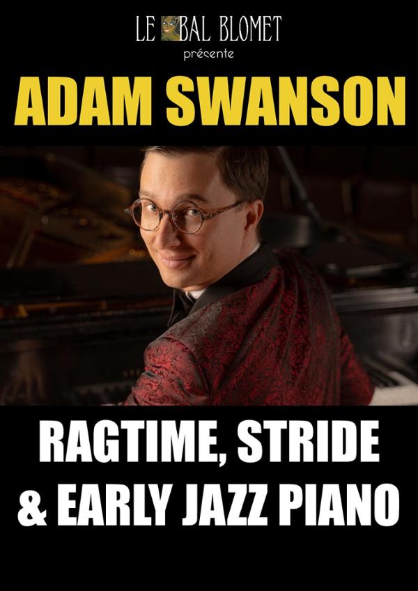 ADAM SWANSON – RAGTIME, BLUES & BOOGIE