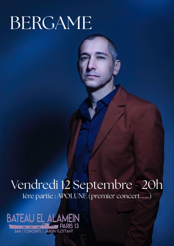 Ven. 12/09 : BERGAME + APOLUNE