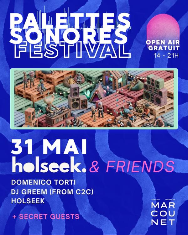 PALETTES SONORES HOLSEEK & FRIENDS