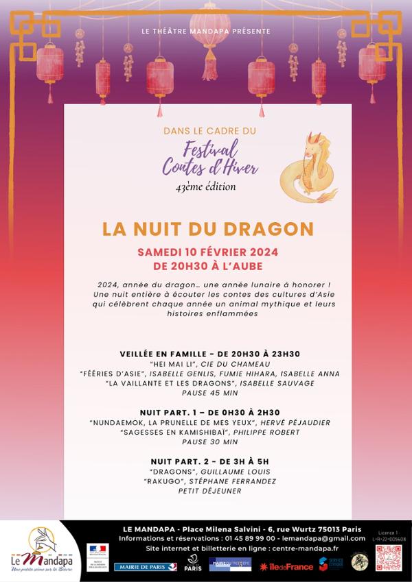 Nuit du dragon - Nuit de contes