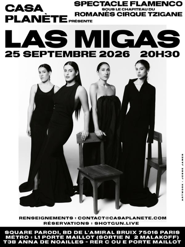 LAS MIGAS au Cirque Romanes