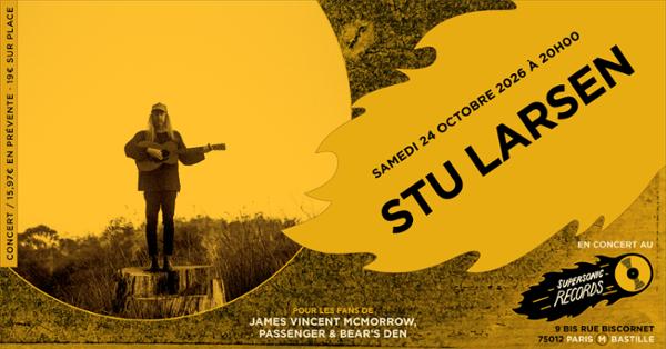 Stu Larsen en concert (côté Records)