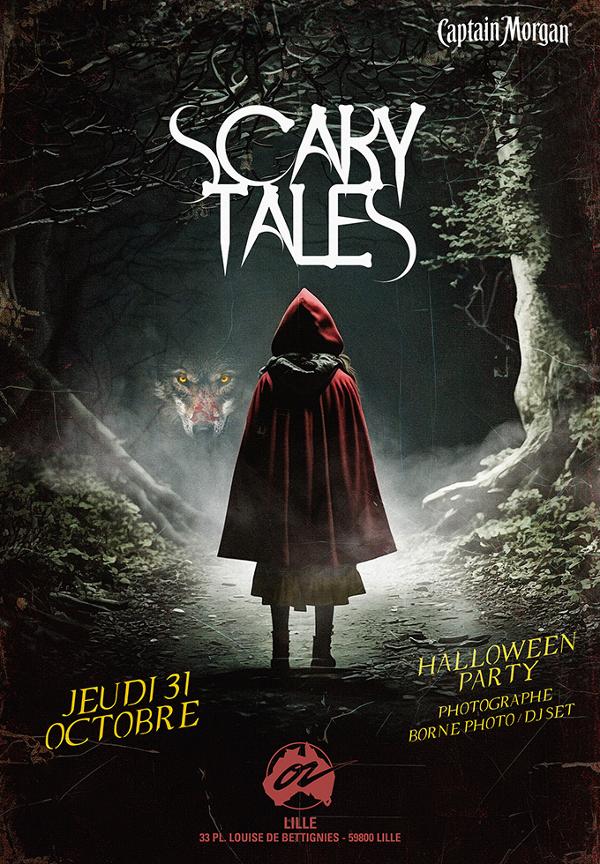 Scary Tales / Halloween Party 2024 @ Café Oz Lille