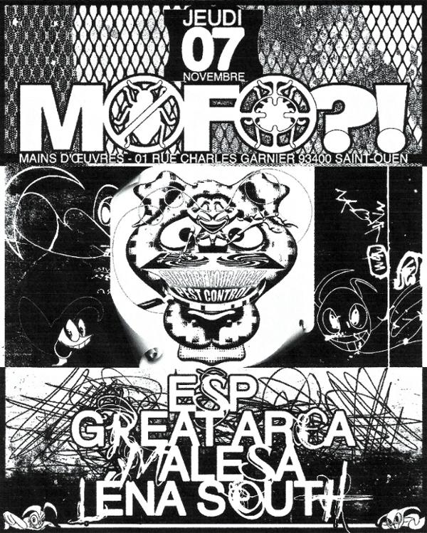 (Pré)MOFO?! ▬ 07/11 w/ ESP, great area, Léna South, Malesa