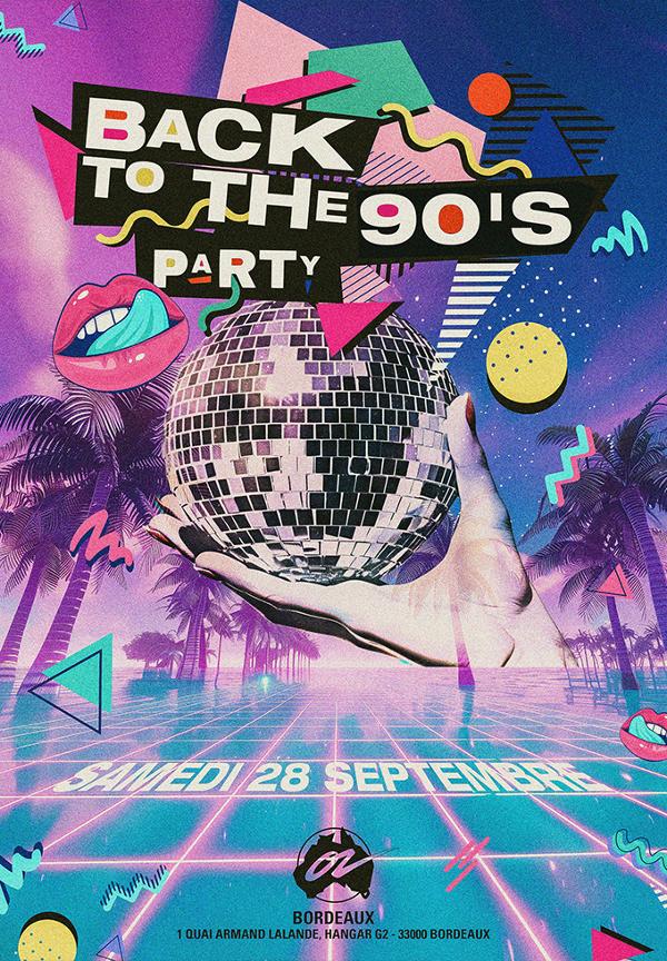 Back To the 90's Party @Bordeaux