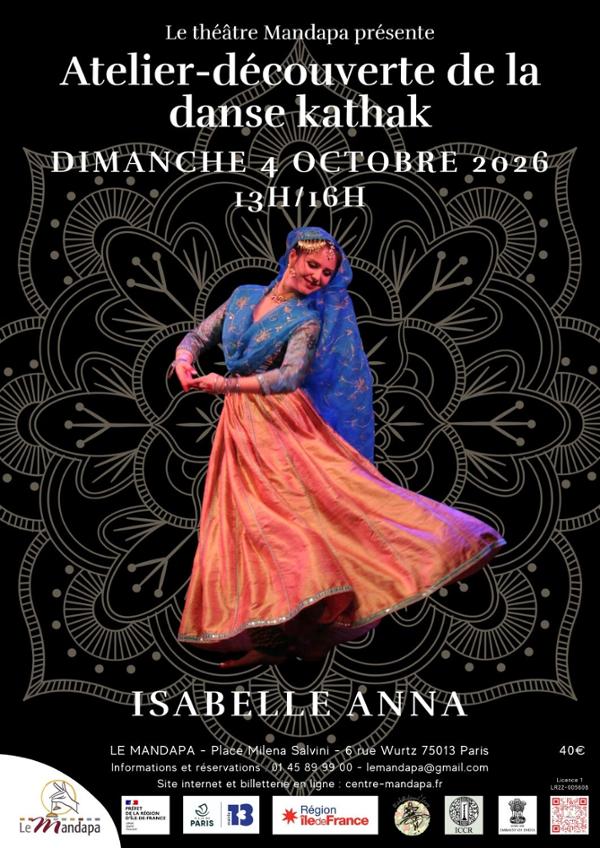 Atelier-découverte de la danse kathak