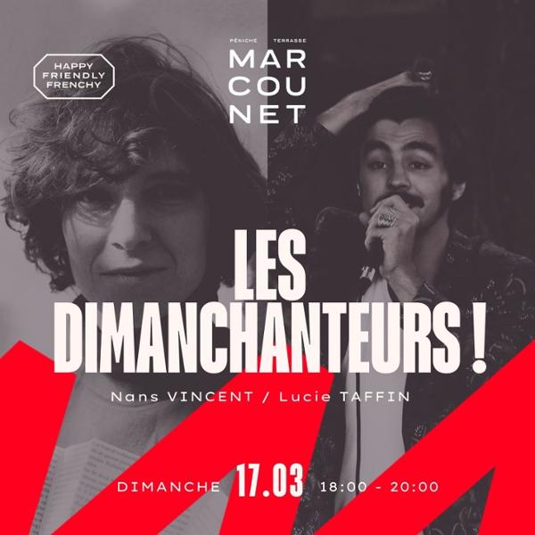 LES DIMANCHANTEURS ! NANS VINCENT / LUCIE TAFFIN