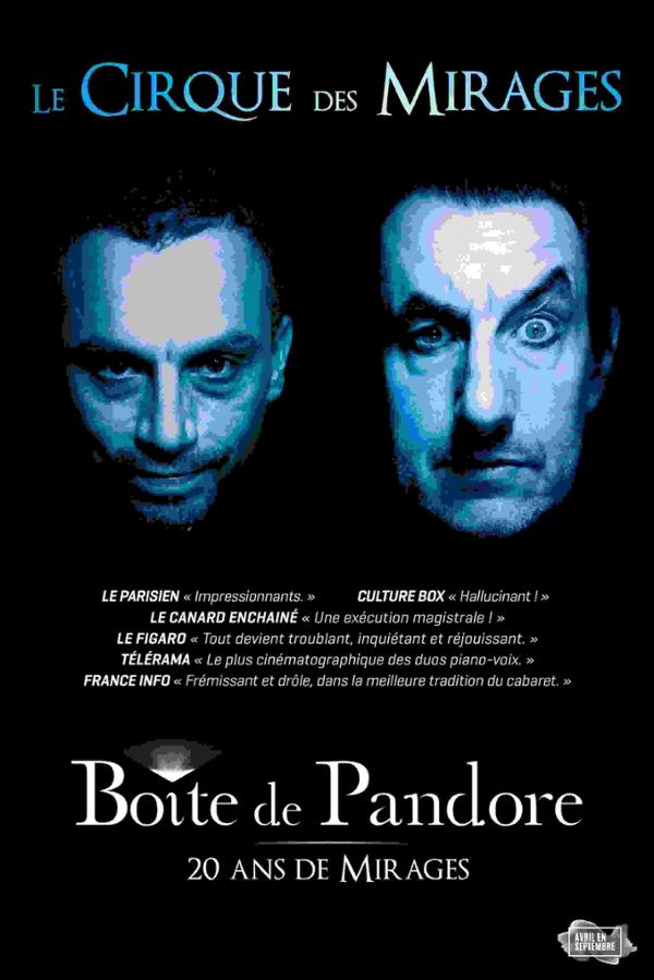 LE CIRQUE DES MIRAGES – BOÎTE DE PANDORE