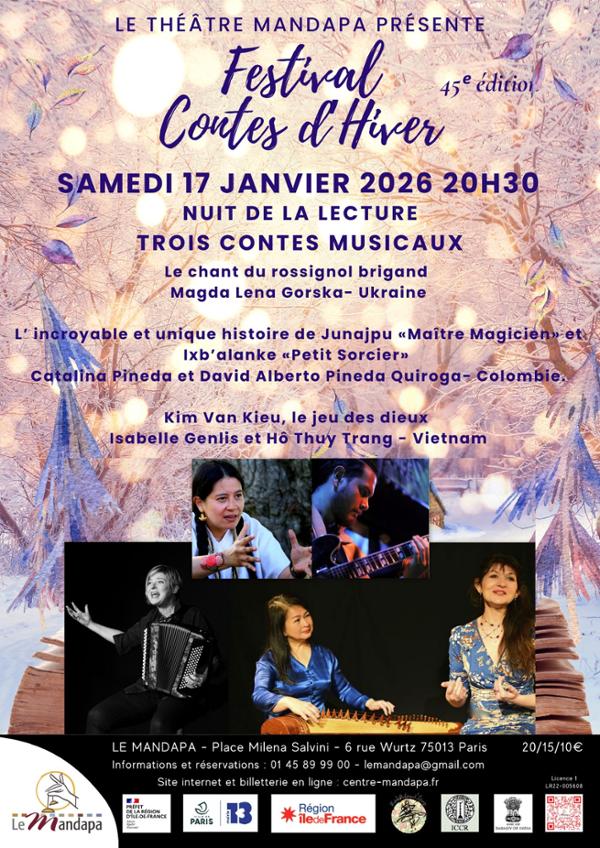 Nuit de la lecture - Trois contes musicaux