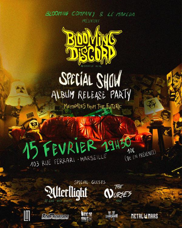 Blooming Discord – Release Party