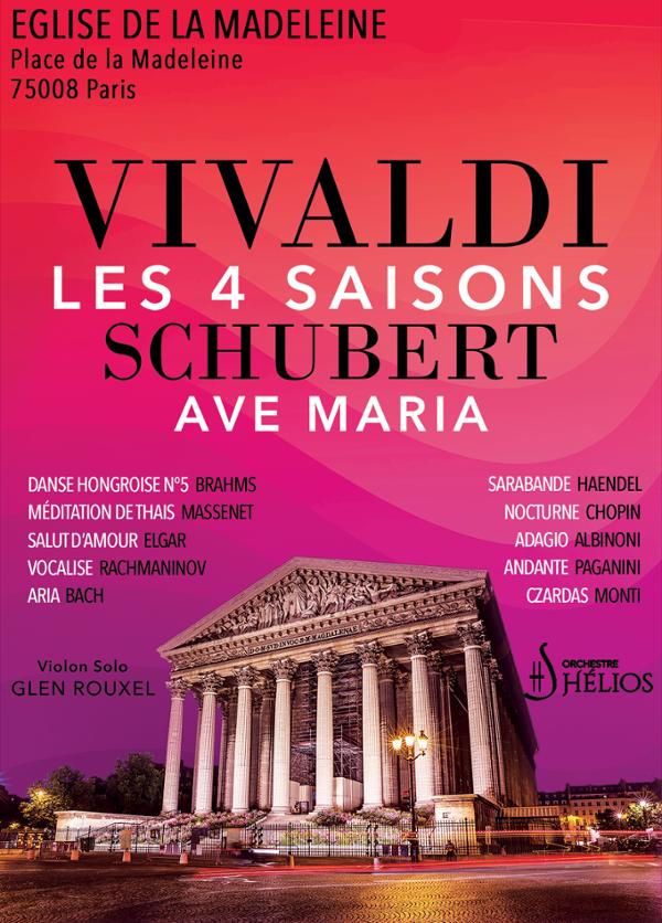 Les 4 Saisons de Vivaldi, Ave Maria et Célèbres Adagios