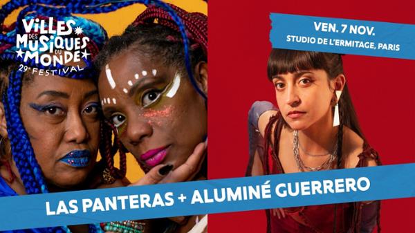 Las Panteras + Aluminé Guerrero au Studio de l'Ermitage