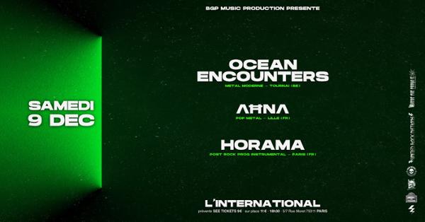 OCEAN ENCOUNTERS + AHNA + HORAMA