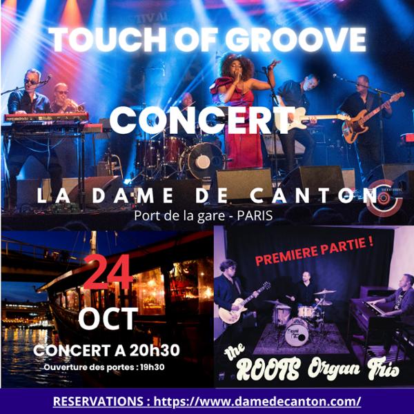 TOUCH OF GROOVE x THE ROOTS ORGAN TRIO