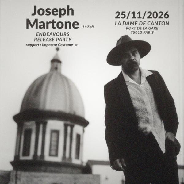 JOSEPH MARTONE x 1ère partie IMPOSTOR COSTUME