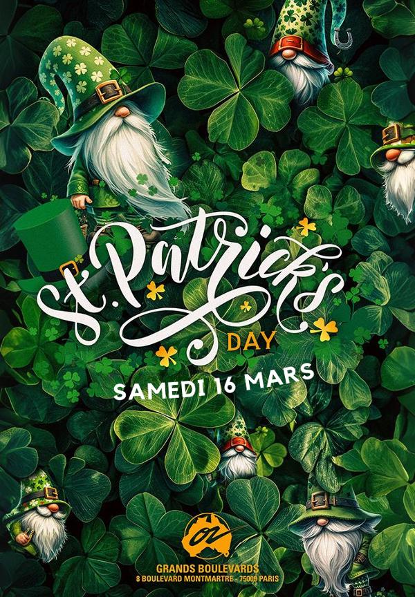 Saint Patrick's @ Café Oz Grands Boulevards