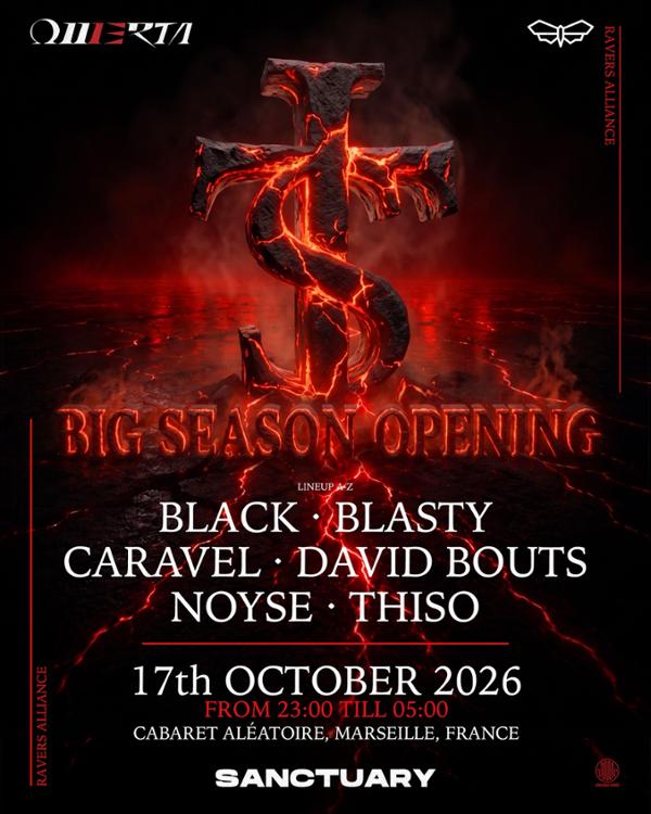 Omerta X Sanctuary : Big Season Opening W/ Caravel, Noyse