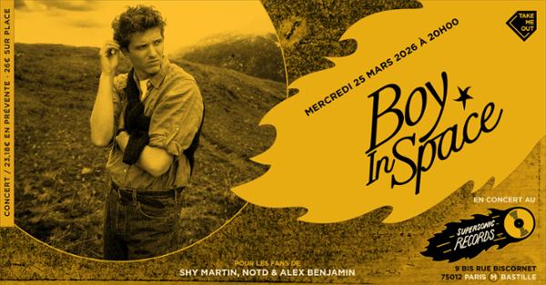 Boy In Space en concert (côté Records)