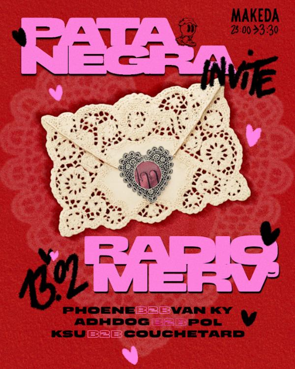 Pata Negra Invite Radio Merv'