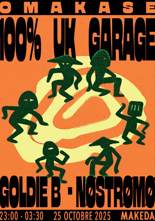 100% UK GARAGE – Goldie B + Nøstrømø