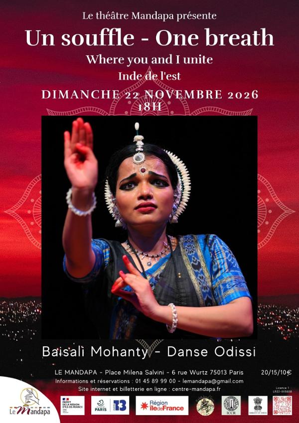 Un souffle - One breath - Danse d'Inde de l'est
