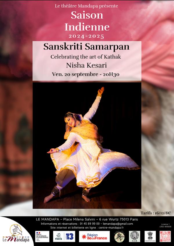 Sanskriti Samarpan - Kathak - Danse indienne