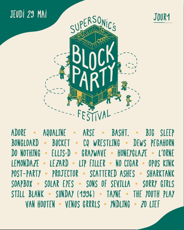 Supersonic's Block Party Festival • 2025 / JOUR 1