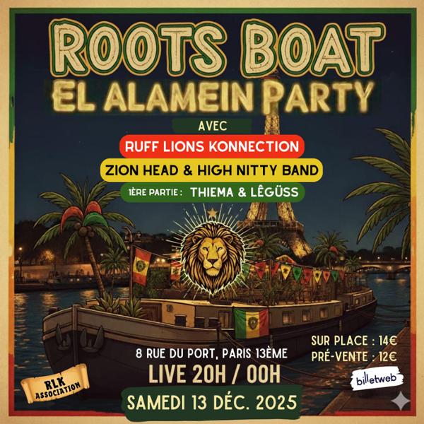 ROOTS BOAT PARTY