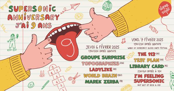 Les 9 ans du Supersonic : JOUR 2