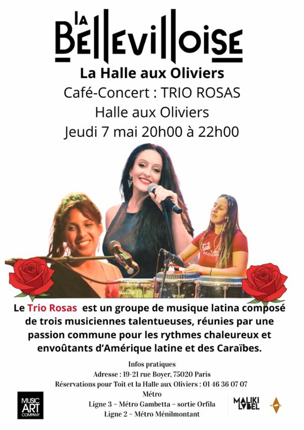 Café-Concert : Trio Rosas