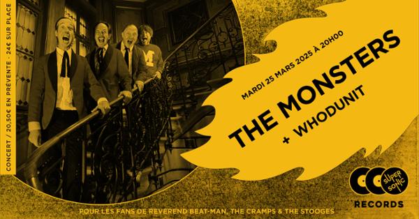 The Monsters + Whodunit en concert (côté Records)