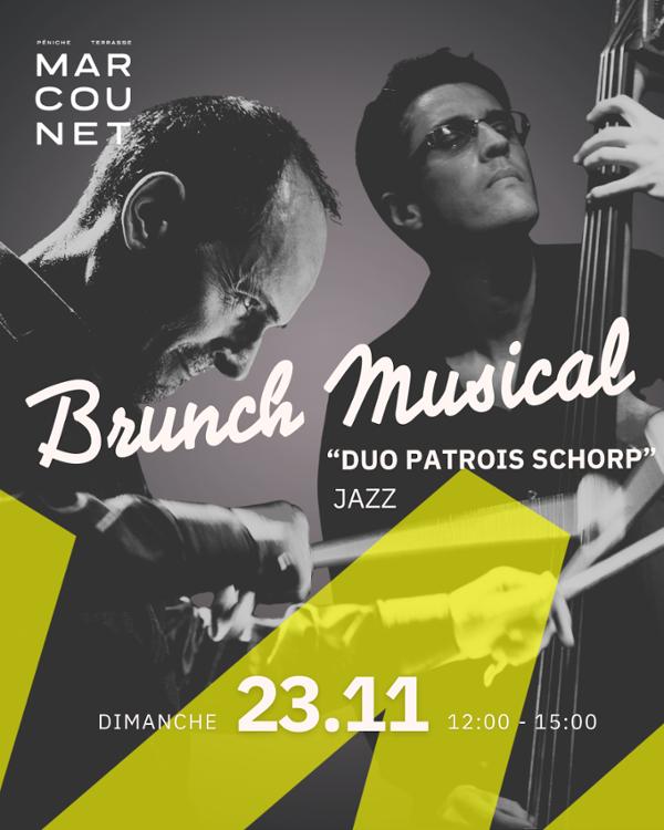 Brunch Musical : David Patrois / Bruno Schorp Duo